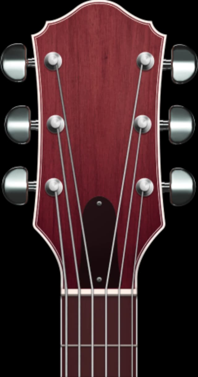 Guitar headstock